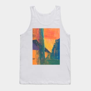 multicolored abstract texture Tank Top